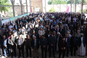 مردم ولایتمدار شوشتر با نظام جمهوری اسلامی تجدید بیعت کردند
