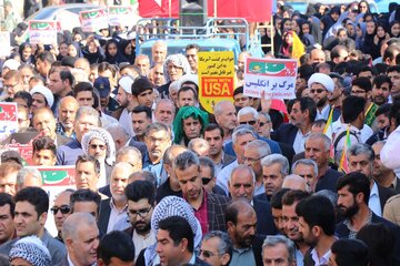 مردم ولایتمدار شوشتر با نظام جمهوری اسلامی تجدید بیعت کردند