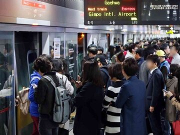 کارکنان راه آهن کره جنوبی دست به اعتصاب زدند