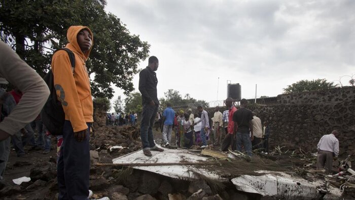 آمار کشته های سقوط هواپیما در کنگو به 24 نفر رسید
