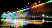 Ahvaz artificial waterfall, highest in Middle East