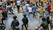تظاهرات ضد آمریکایی در مناطق فلسطینی به خشونت کشیده شد