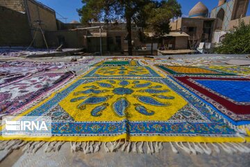 Persian calico in Isfahan, central Iran