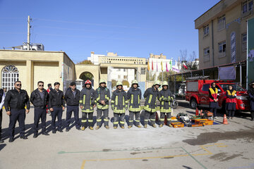 بیست و یکمین مانور سراسری زلزله در شیراز