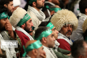 Supreme Leader meets Basij forces in Tehran