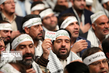 Supreme Leader meets Basij forces in Tehran