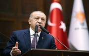 اردوغان: رویکردی که نفت را با ارزش‌تر از خون انسان ها می‌داند، نمی‌تواند حامی صلح باشد