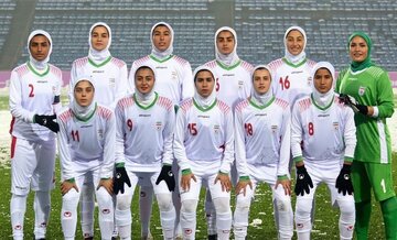نایب قهرمانی تورنمنت کافا به دختران فوتبال ایران رسید
