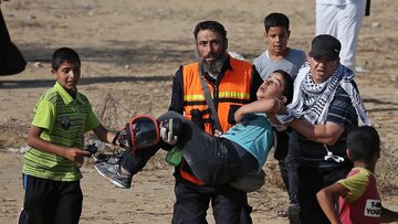 شهادت ۴۴ فلسطینی و زخمی شدن ۵۰۰ نفر در ماه گذشته