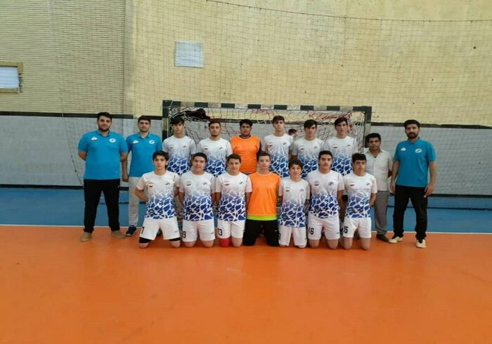 نقده قهرمان مسابقات هندبال نونهالان منطقه 3 کشور شد