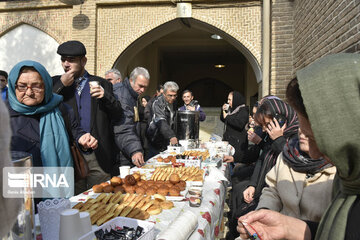 Religious ceremony in Saint Thaddeus Church in Tehran