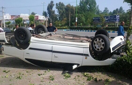 سرعت غیرمجاز جان سرنشین پژو پارس را در ایلام گرفت