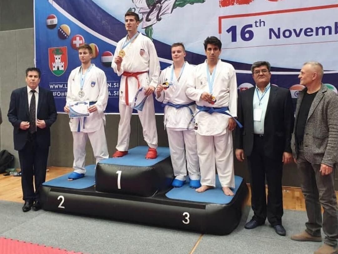 Iran runner-up in Slovenia Int’l Karate Tournament