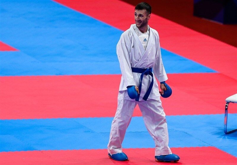 Mehdizadeh bags gold medal of Madrid Karate1