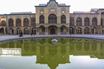 Tehran's Masoudieh Mansion; Beautiful tourist attraction