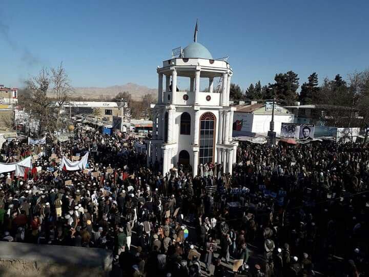 ادامه تظاهرات هواداران تیم انتخاباتی عبدالله در افغانستان