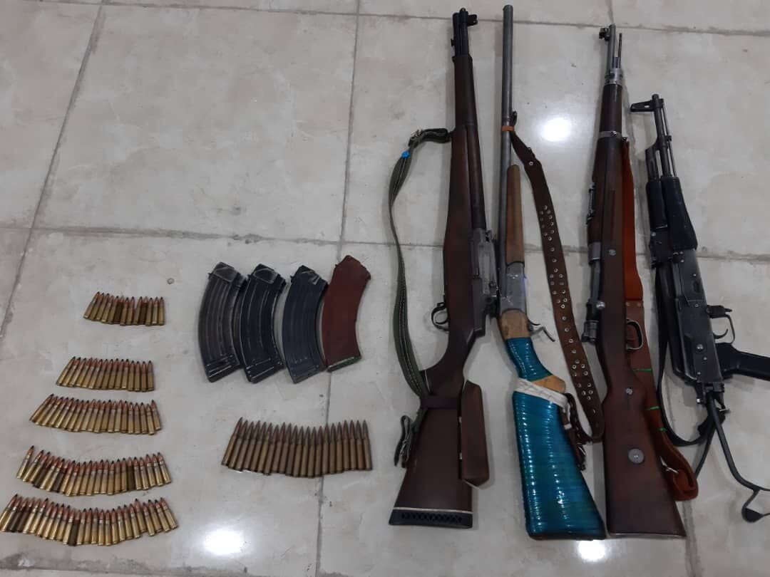 باند قاچاق سلاح و مهمات غیرمجاز در اراک منهدم شد