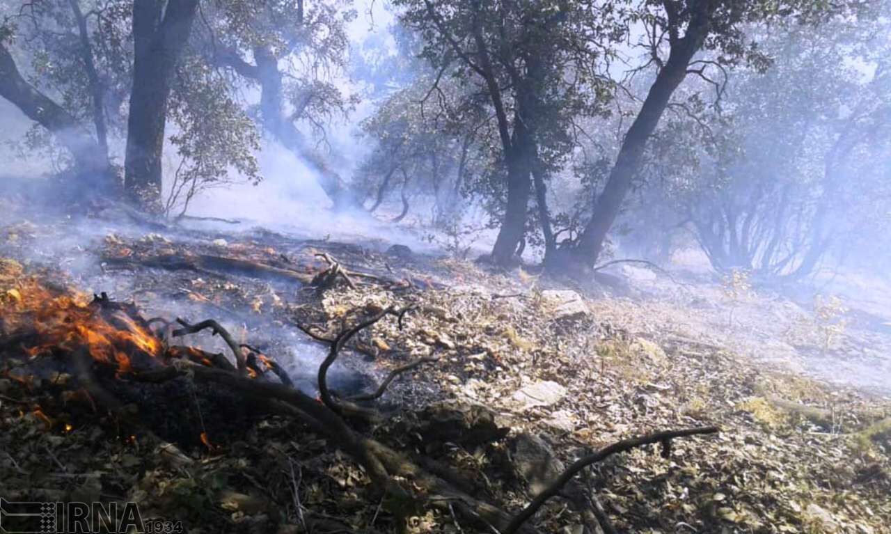 آماده‌باش جنگلبانان گلستانی برای خاموش‌کردن آتش