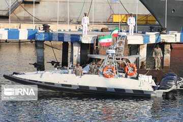 Alborz destroyer, two vessels join Iran Navy fleet