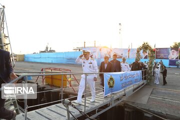 Alborz destroyer, two vessels join Iran Navy fleet