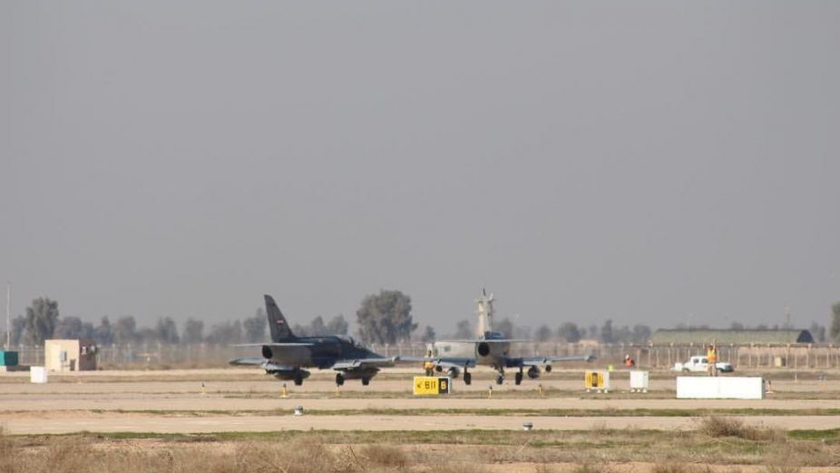 حمله خمپاره ای به پایگاه هوایی بلد عراق ایرنا
