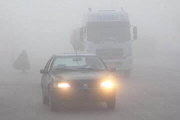 مه صبحگاهی خوزستان را فرا گرفت