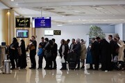 تخصیص ارز مسافرتی در فرودگاه امام به روال عادی در جریان است+ فیلم