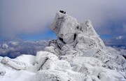 توصیه‌های ایمنی برای صعودهای زمستانی کوهنوردان/ الوند بهمن خیز است + فیلم