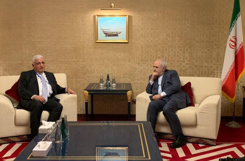مشاور امنیت ملی عراق با ظریف دیدار کرد
