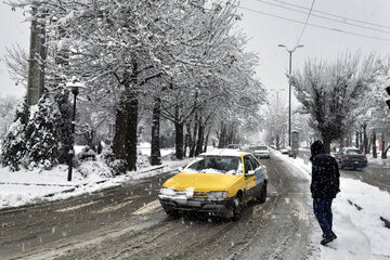 نفس های آخر پاییز برفی شد