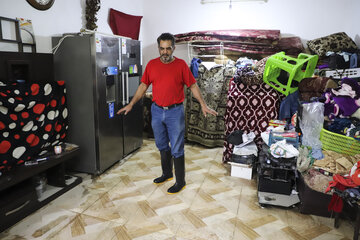 بحران آب‌گرفتگی معابر اهواز/ گزارش دوم