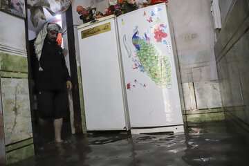 بحران آب‌گرفتگی معابر اهواز/ گزارش دوم