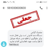 فیشینگ در کمین کاربران تلفن همراه؛ به پلیس فتا گزارش دهید 