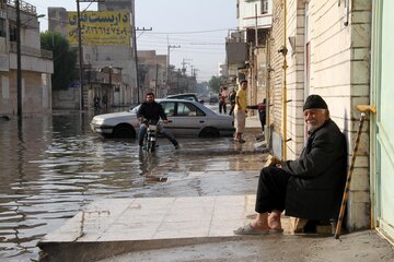 آبگرفتگی مرکز شهر اهواز