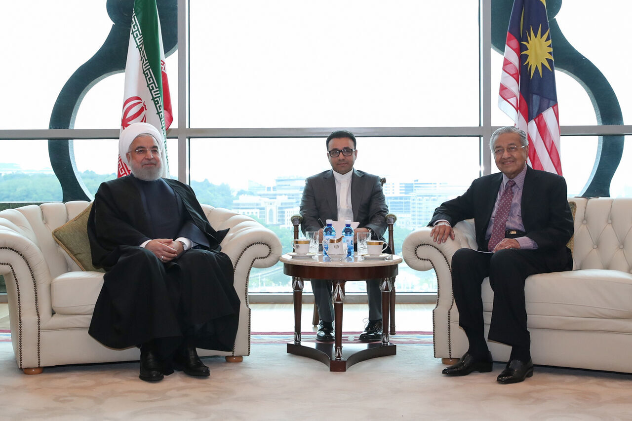 Producing common brand topic of Rouhani, Malaysian PM dialogue