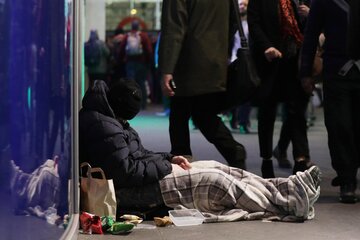 بی‌خانمانی در انگلیس افزایش یافت
