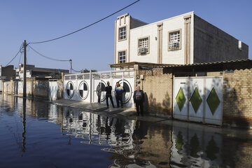 ابگرفتگی اهواز   فاضلاب اهواز