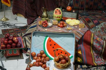 شب نشینی شاعرانه تکابی ها در « چیلله گئجه سی »