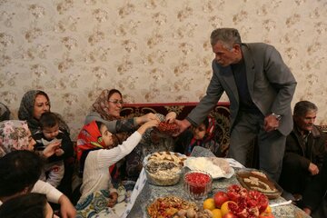 شب نشینی چله در ارومیه