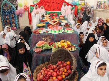 برگزاری شب یلدا در میبد