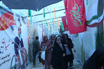 حاشیه های مراسم اجلاسیه ملی شهدای زن و زنان ایثارگر هرمزگان در بندرعباس