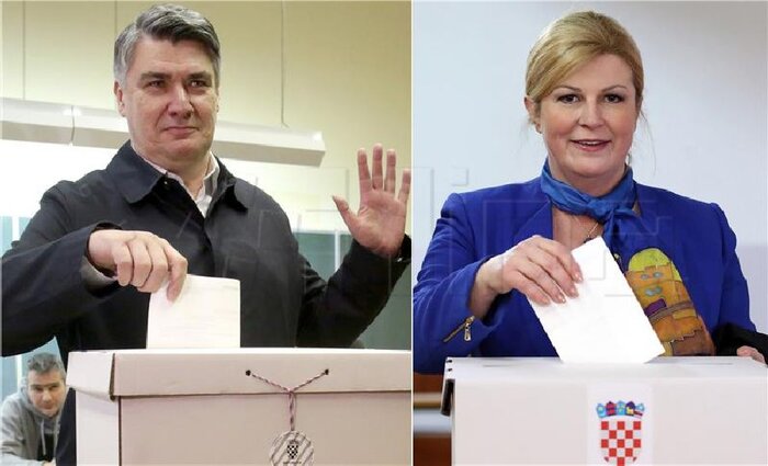 انتخابات ریاست جمهوری کرواسی به دور دوم کشیده‌شد