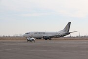 فرود نخستین پرواز «فلای‌پرشیا» در فرودگاه ارومیه 
