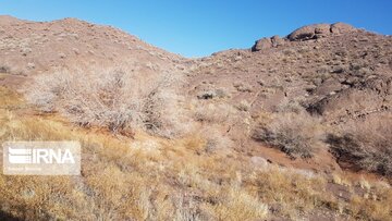 Beautiful nature of deserts in north Iran