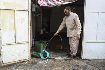 ابگرفتگی اهواز    فاضلاب اهواز
