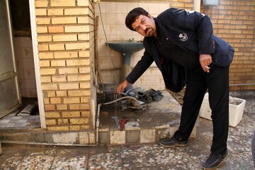 آبگرفتگی شهرک دانشگاه اهواز
