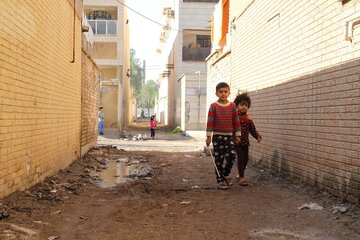 آبگرفتگی شهرک دانشگاه اهواز