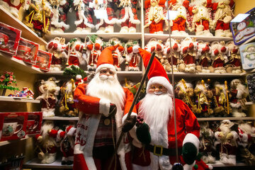 Ambiance de Noël à Ispahan