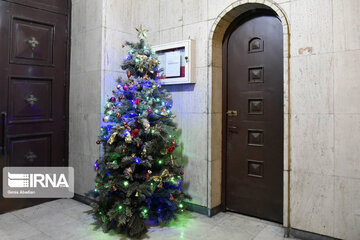 Ceremony on Christmas at Surp Grigor Church in Tehran