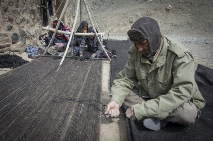 سیاه‌چادربافی عشایر خراسان جنوبی، از سیدال نهبندان تا بازارهای جهانی